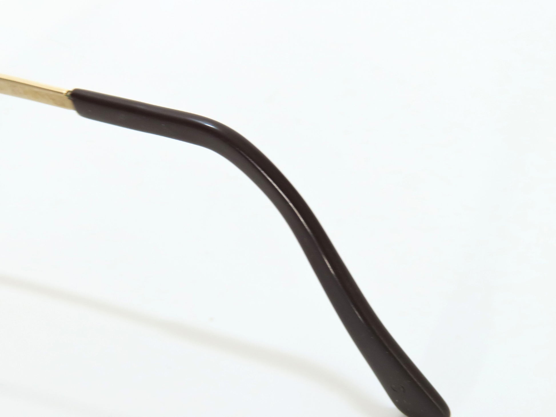  Christian Dior Christian Dior Plastic x GP Sunglasses 2187A Gold x Brown Sunglasses