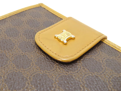 CELINE Macadam PVC Bifold Wallet M13 Brown