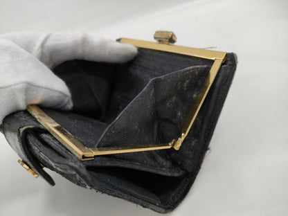CHANEL Bicolor Lambskin Bifold Wallet