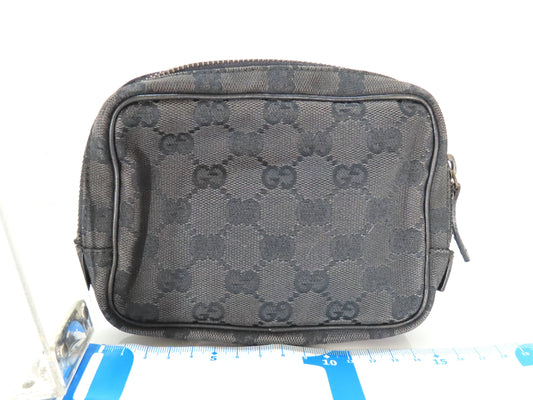 GUCCI GG Canvas Pouch 106647 1705 Black