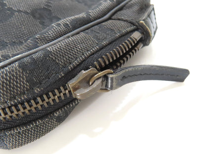 GUCCI GG Canvas Pouch 106647 1705 Black