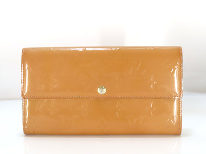 LOUIS VUITTON Vernis LV Vernis Portefeuille Sarah M91767 TR4122 Wallet