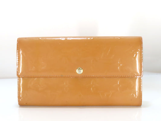 LOUIS VUITTON Vernis LV Vernis Portefeuille Sarah M91767 TR4122 Wallet