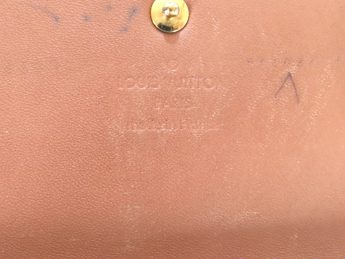 LOUIS VUITTON Vernis LV Vernis Portefeuille Sarah M91767 TR4122 Wallet