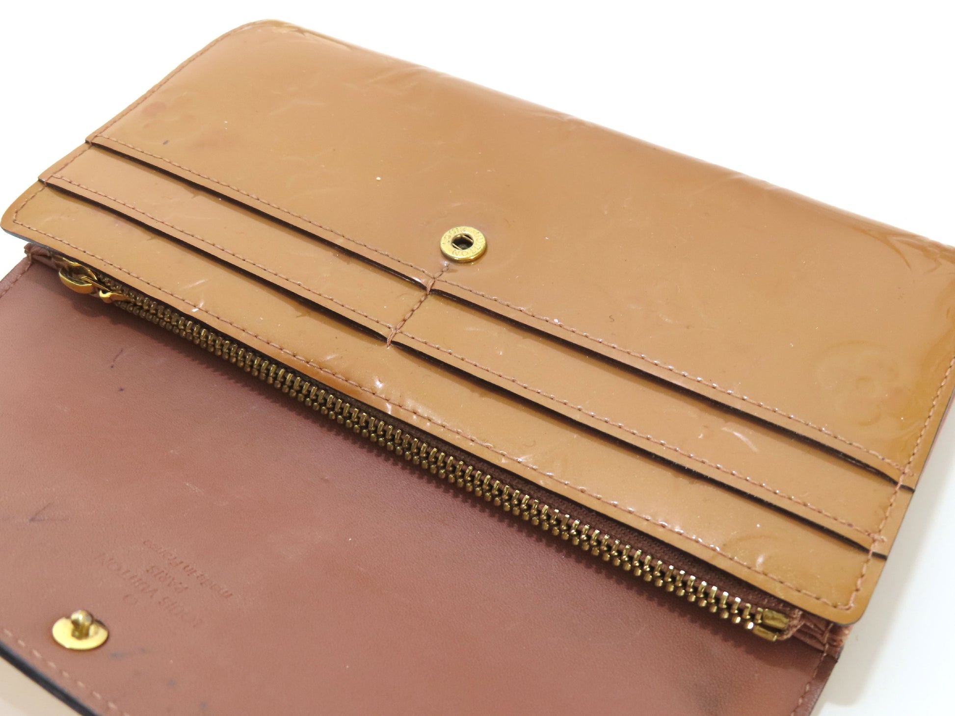 LOUIS VUITTON Vernis LV Vernis Portefeuille Sarah M91767 TR4122 Wallet