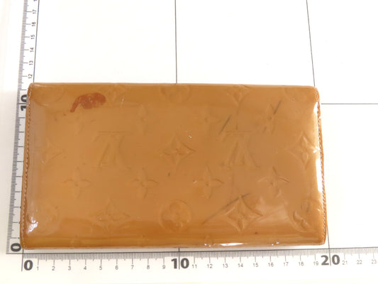 LOUIS VUITTON Vernis LV Vernis Portefeuille Sarah M91767 TR4122 Wallet