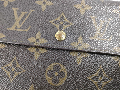 LOUIS VUITTON M61202 Monogram LV Monogram Porte Tresor Etui Papier M61202 MI0888 Wallet