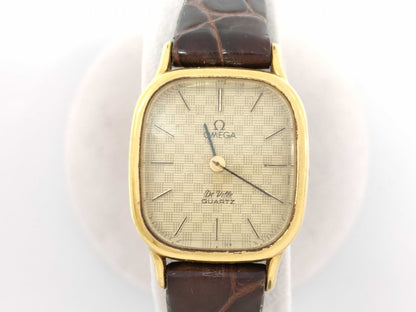 OMEGA De Ville 1350 QZ Women's Watch, Not Working, No Operational Guarantee