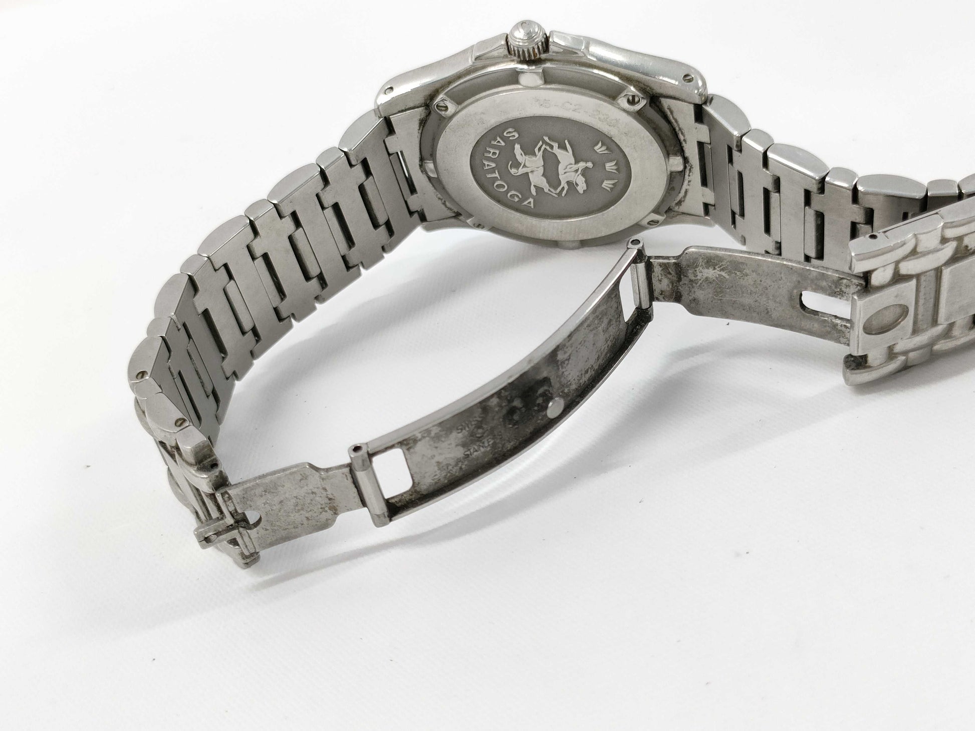 Concord Saratoga SL 15-C2-230 1088346 QZ Men's Watch, Not Working, No Operational Guarantee
