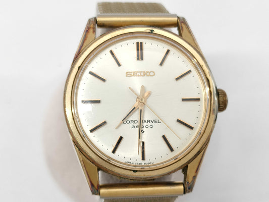 SEIKO Lord Marvel 5740-8000 771072 Manual Winding Men's Watch, Current Condition, Unused