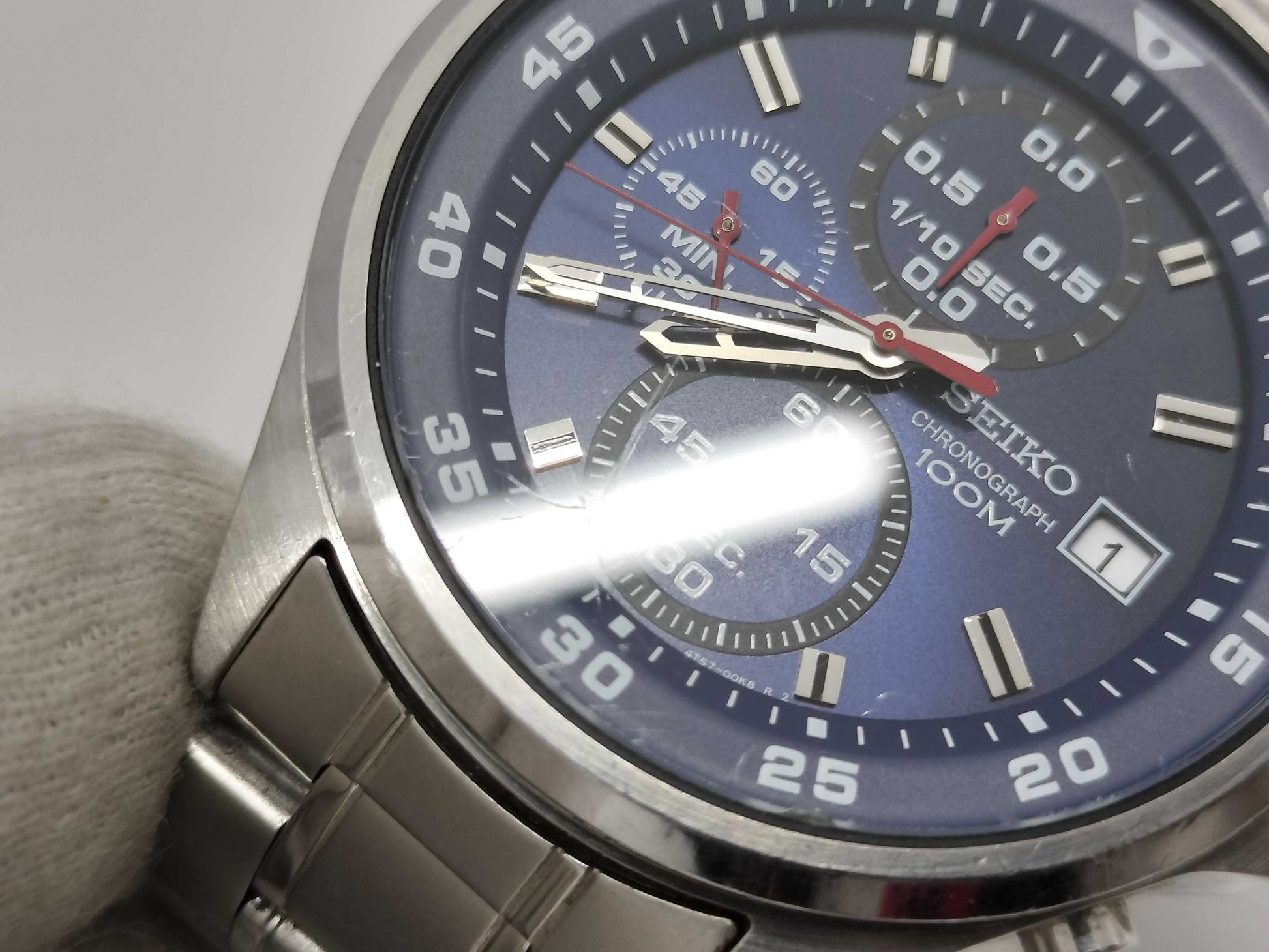 SEIKO 4T57-00J0 820832 QZ Men's Watch