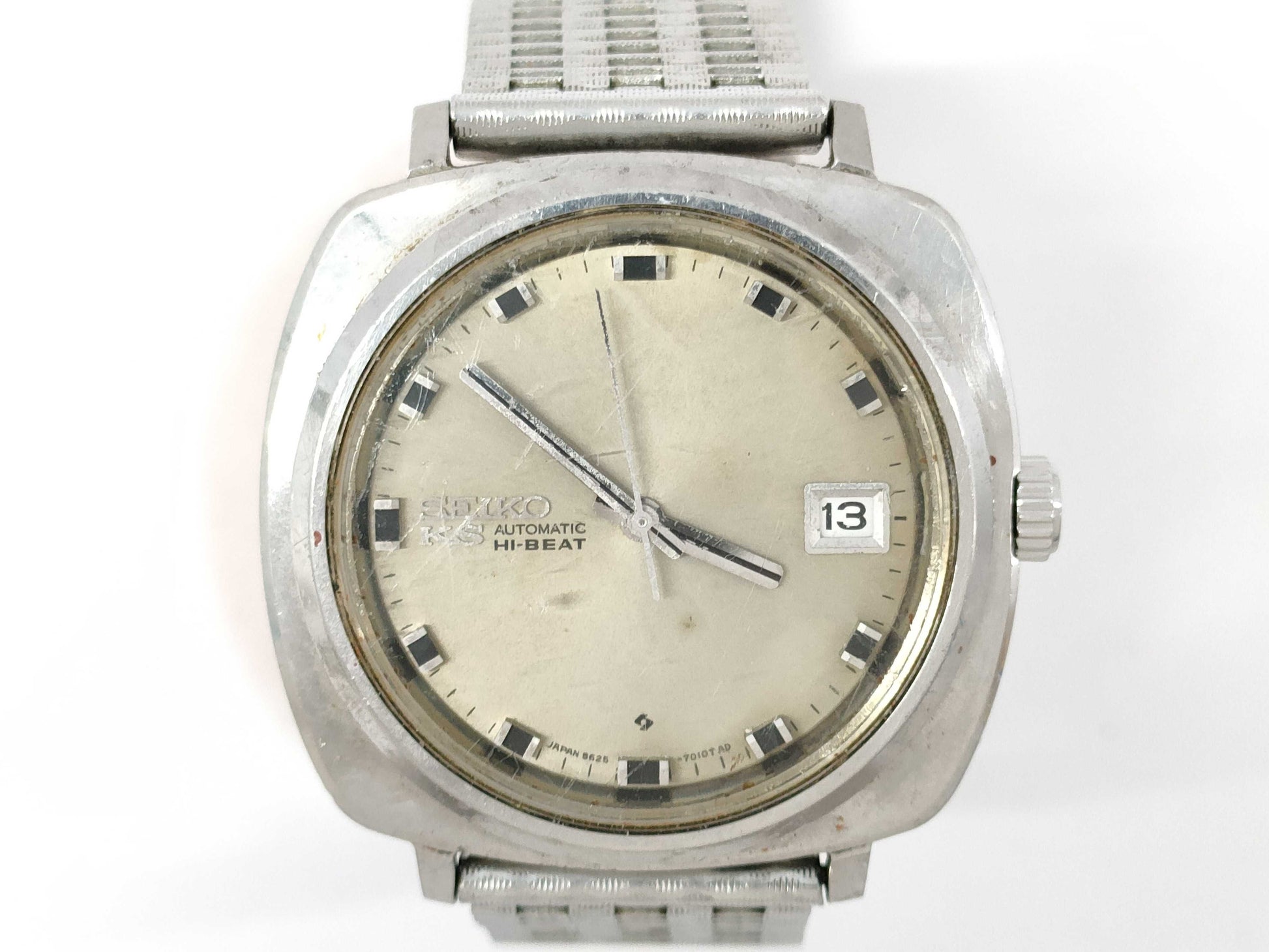 SEIKO KS Hi-Beat 5625-7010 8N3275 AT Current condition, unworkable men's watch
