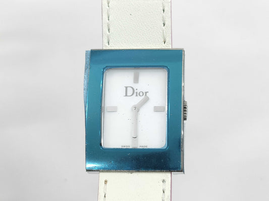 Dior Malice D78-109 FE5744 Quartz White Shell Dial Women's Watch 