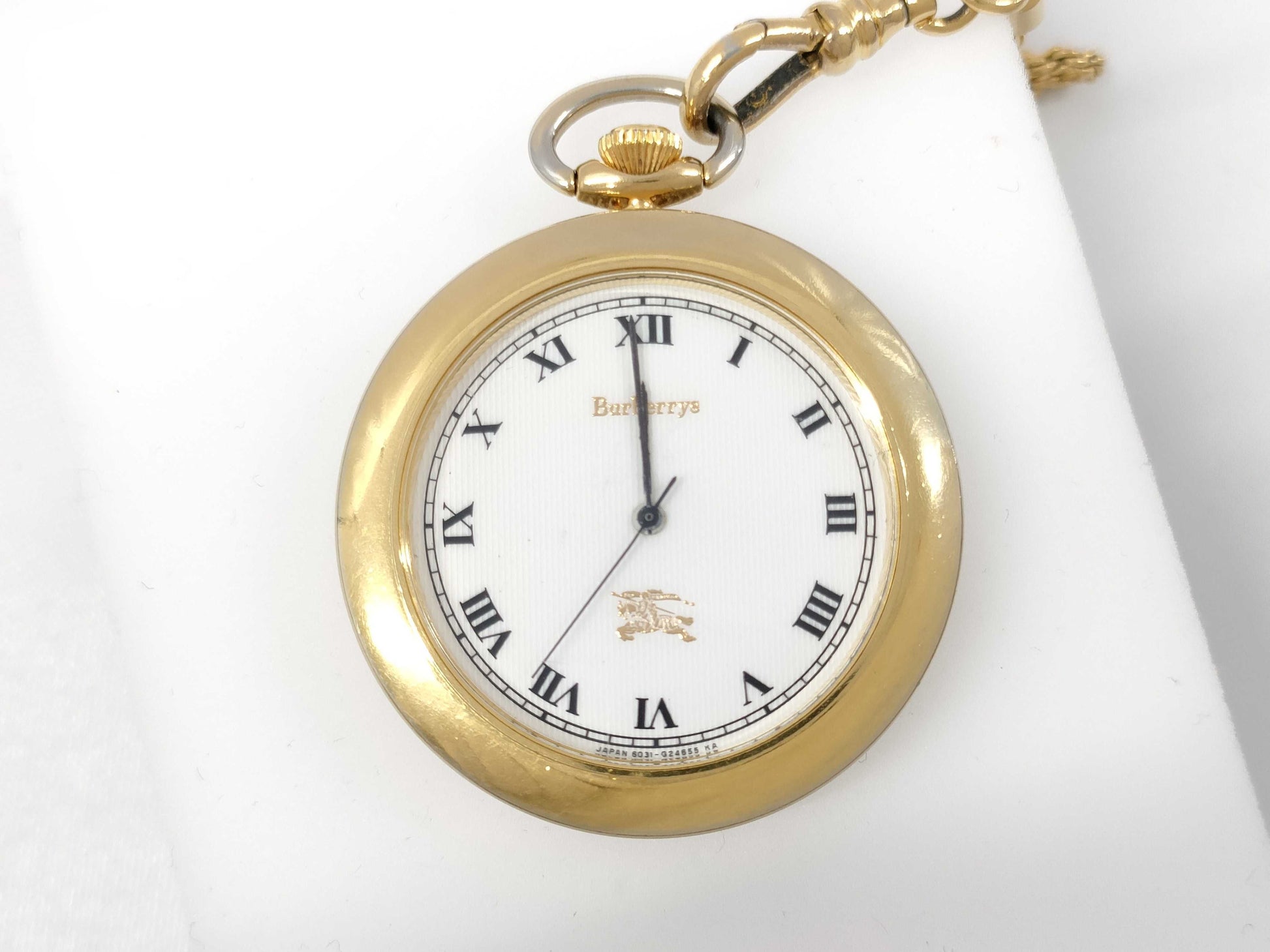 BURBERRY 720026 QZ Pocket Watch 