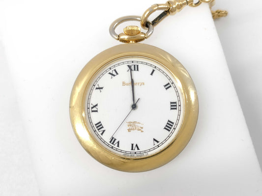 BURBERRY 720026 QZ Pocket Watch 