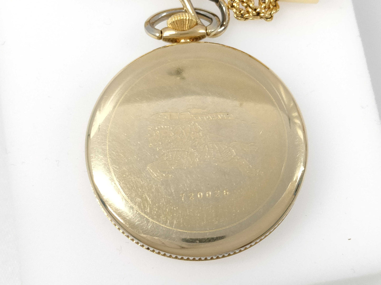 BURBERRY 720026 QZ Pocket Watch 