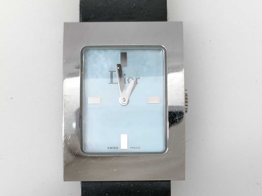 Dior D78-109 F10365 QZ Blue Shell Dial Women's Watch 