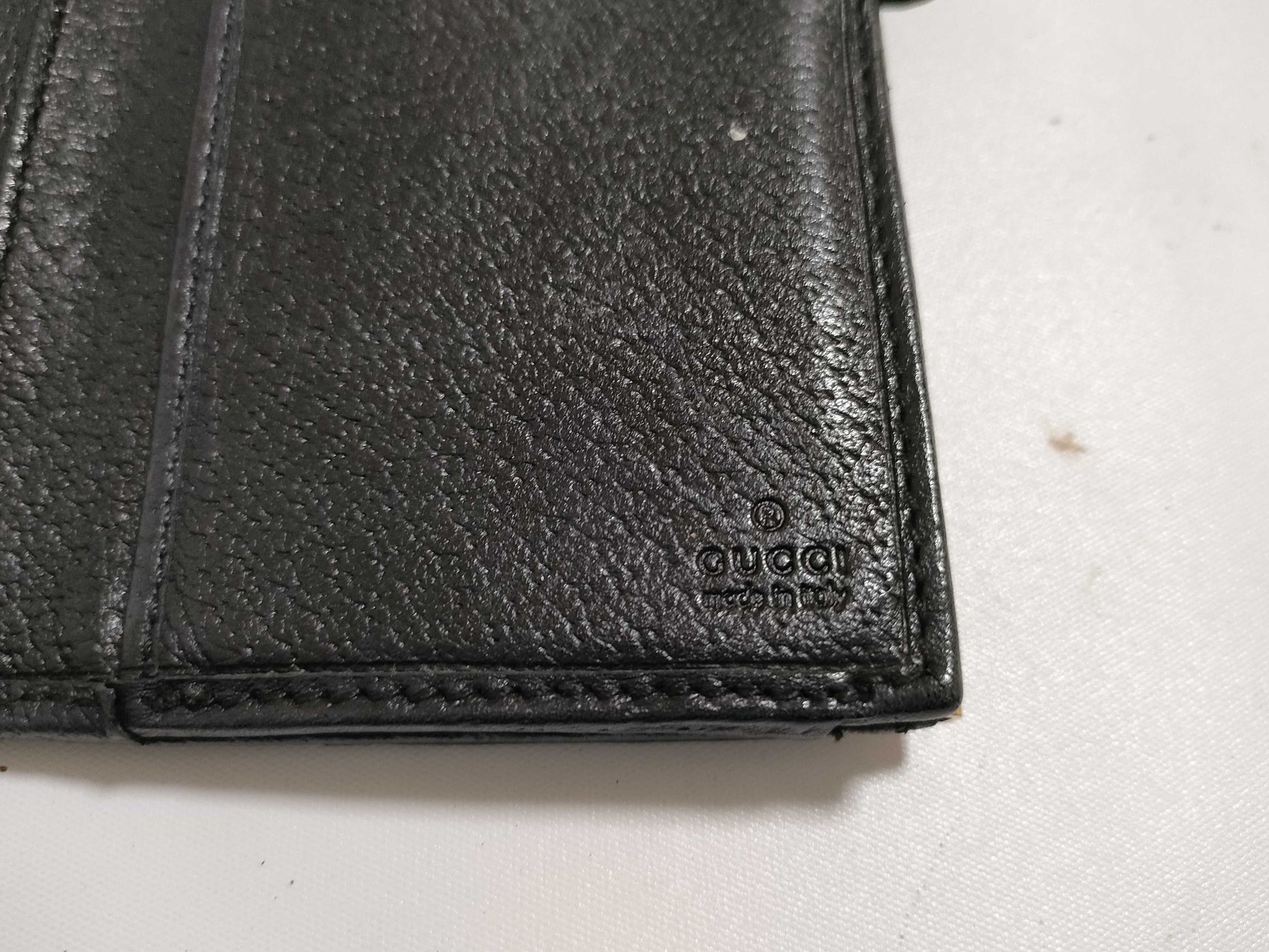 GUCCI Leather Long Wallet 170370403075 Black Wallet