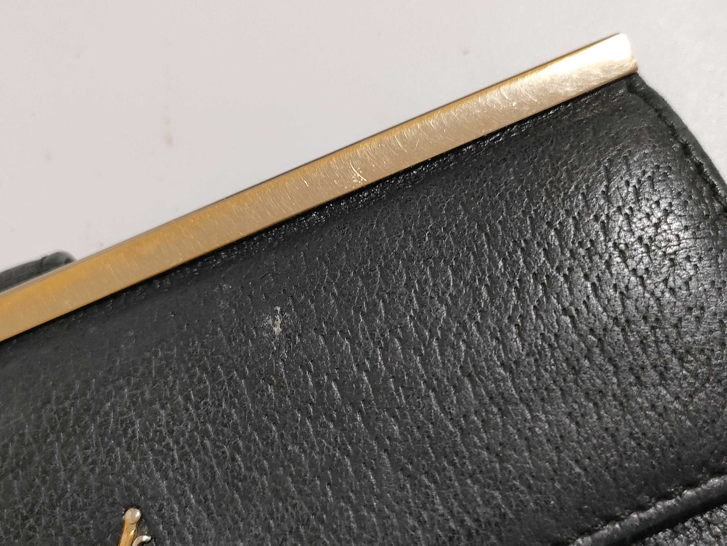 GUCCI Leather Long Wallet 170370403075 Black Wallet