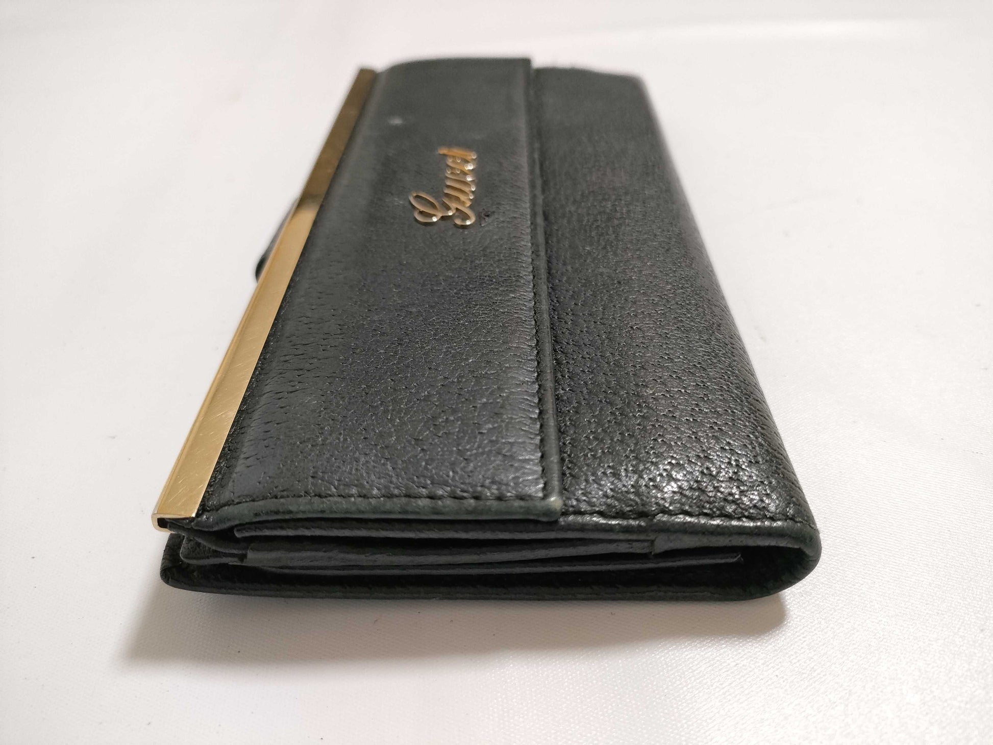 GUCCI Leather Long Wallet 170370403075 Black Wallet