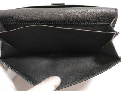 GUCCI Leather Long Wallet 170370403075 Black Wallet