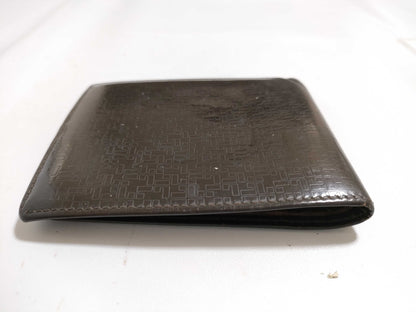 LOEWE Leather Bi-fold Wallet Brown