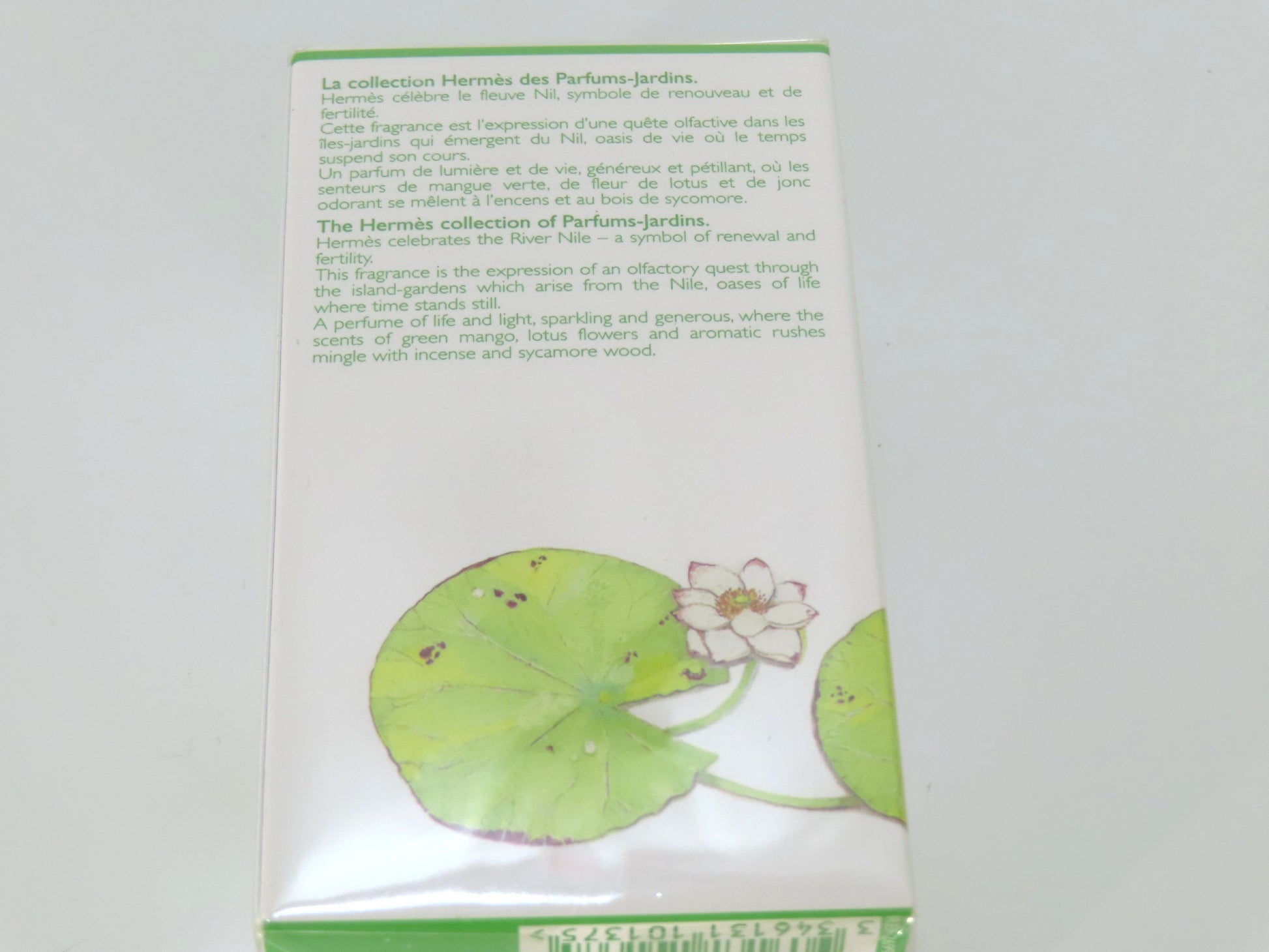 HERMES Garden of the Nile Liquid Perfume White Perfume