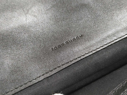 Tory Burch Leather Long Wallet Black