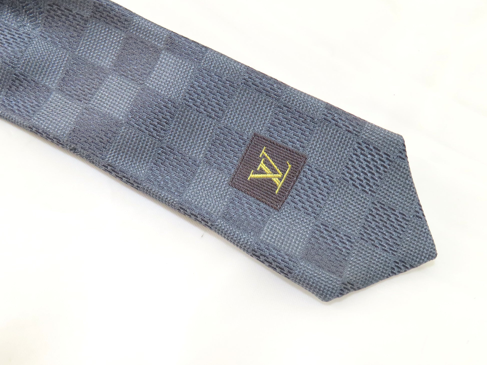 LOUIS VUITTON Damier LV Cravate Damier Classic M78754 Wallet with Unknown Serial Number