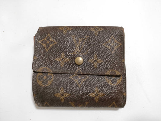 LOUIS VUITTON RFID Unverified SP1011 Monogram LV Monogram Porte Monnaie Carte Credit M61652 SP1011 Wallet