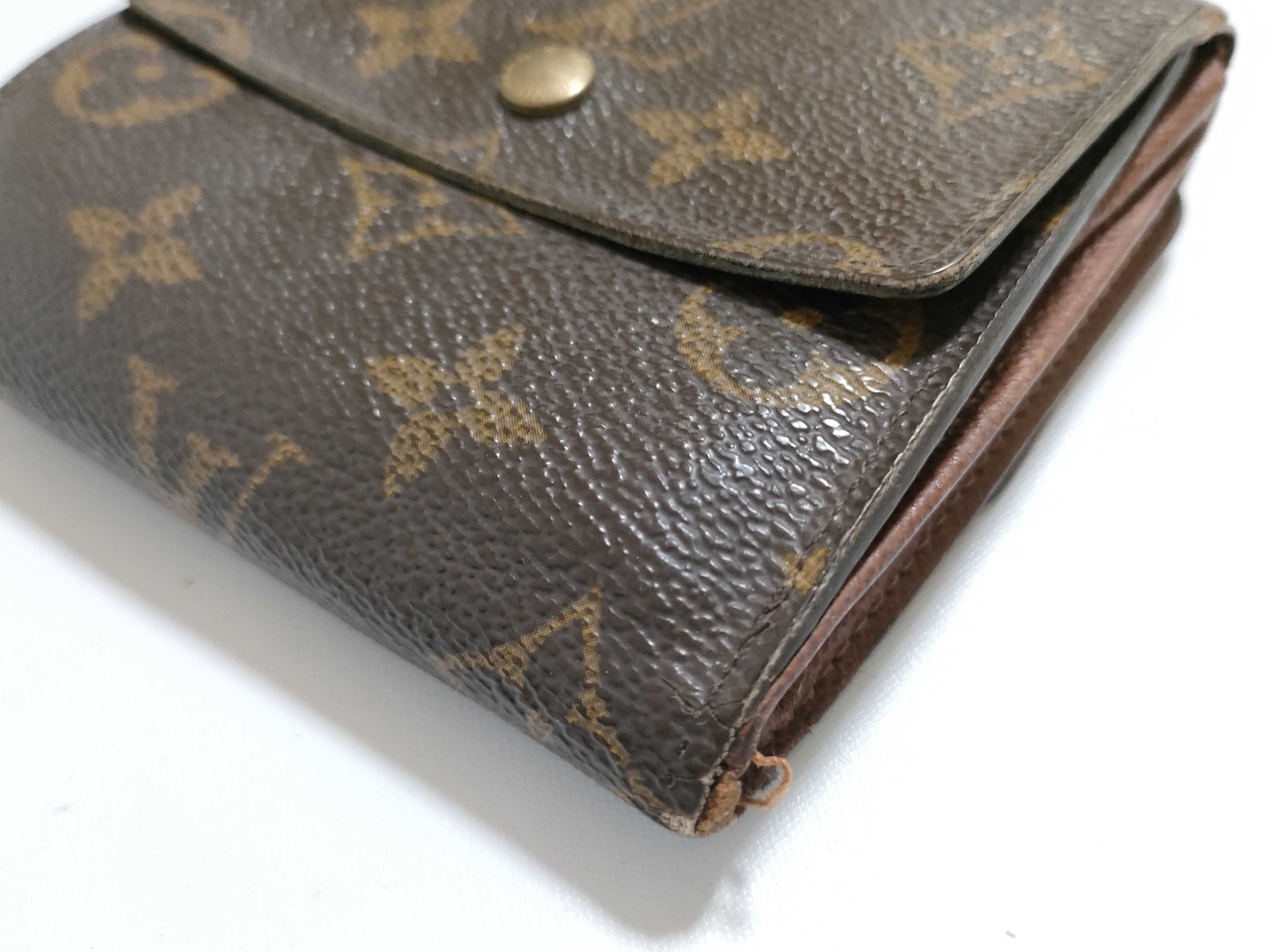 LOUIS VUITTON RFID Unverified SP1011 Monogram LV Monogram Porte Monnaie Carte Credit M61652 SP1011 Wallet