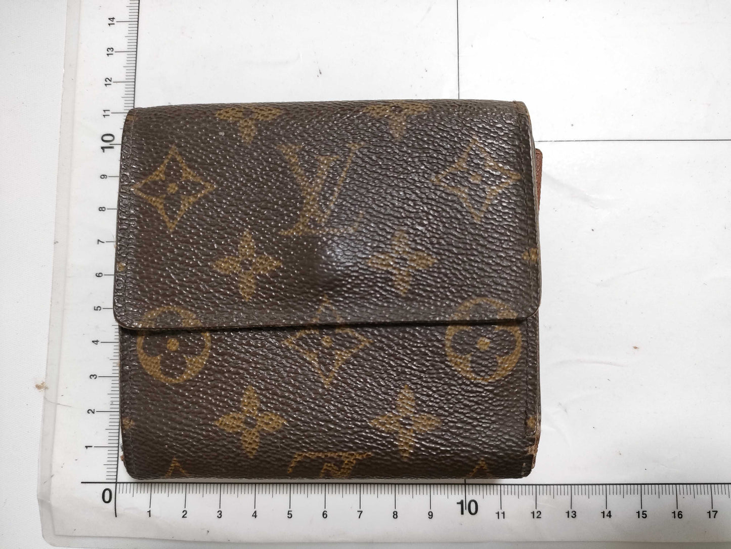 LOUIS VUITTON RFID Unverified SP1011 Monogram LV Monogram Porte Monnaie Carte Credit M61652 SP1011 Wallet