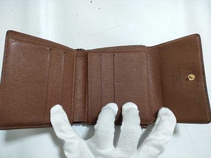 LOUIS VUITTON RFID Unverified SP1011 Monogram LV Monogram Porte Monnaie Carte Credit M61652 SP1011 Wallet