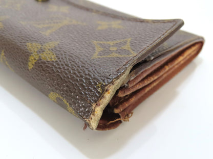 LOUIS VUITTON LV Monogram Porte Monnaie Credit M61725 TH1000 Wallet