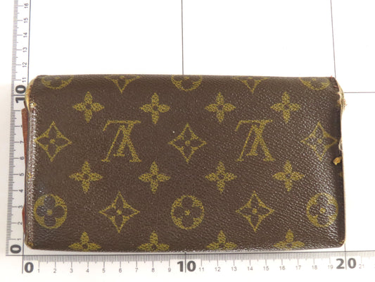 LOUIS VUITTON LV Monogram Porte Monnaie Credit M61725 TH1000 Wallet