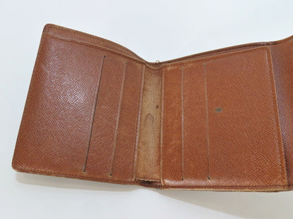 LOUIS VUITTON LV Monogram Porte Monnaie Carte Credit M61652 TH0964 Wallet