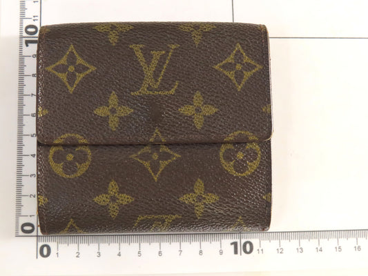 LOUIS VUITTON LV Monogram Porte Monnaie Carte Credit M61652 TH0964 Wallet