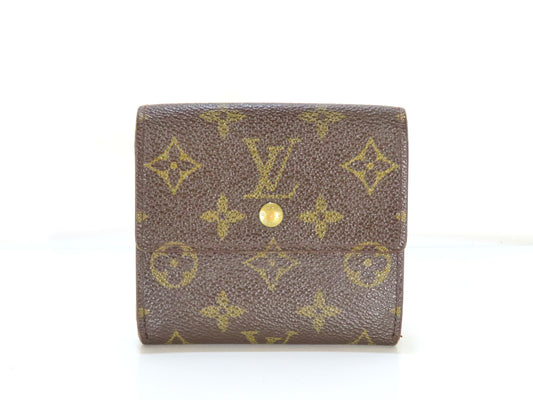 LOUIS VUITTON LV Monogram Porte Monnaie Carte Credit M61652 TH0964 Wallet