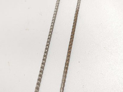 Cartier Dog Tag Necklace in Plated Silver