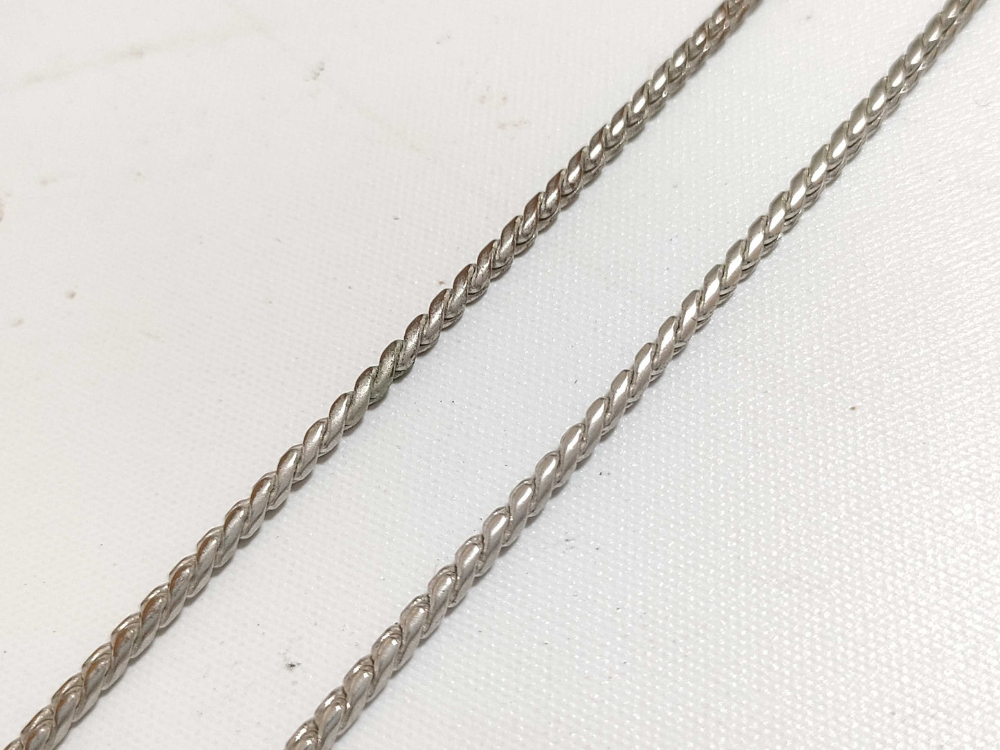 Cartier Dog Tag Necklace in Plated Silver