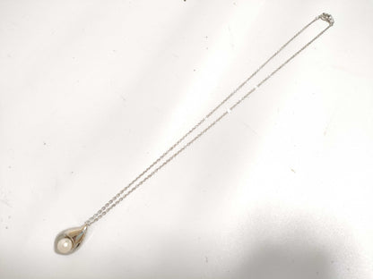 TASAKI Pearl Necklace, SV925 Silver, Non-Original Chain Necklace