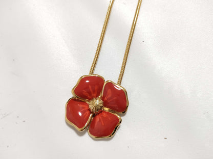 Dior Christian Dior Necklace GP Gold Necklace