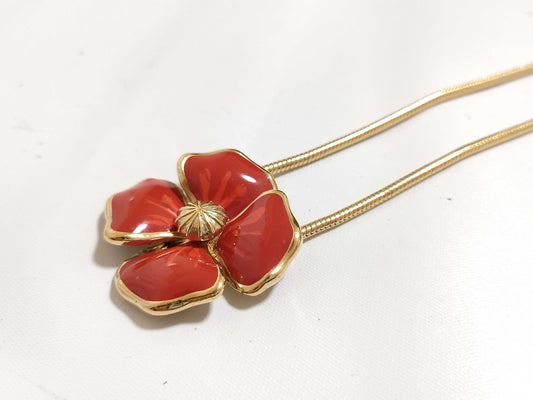 Dior Christian Dior Necklace GP Gold Necklace