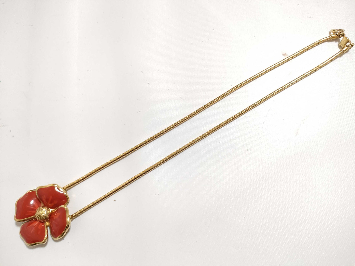 Dior Christian Dior Necklace GP Gold Necklace