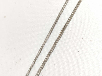 Dior Christian Dior necklace plated silver necklace