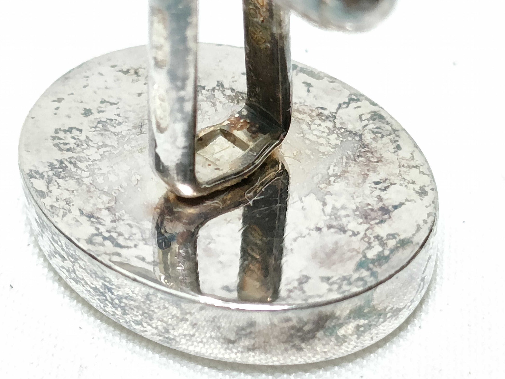 GUCCI G Mark Cufflinks SV925 Silver Tie Clip/Cufflinks