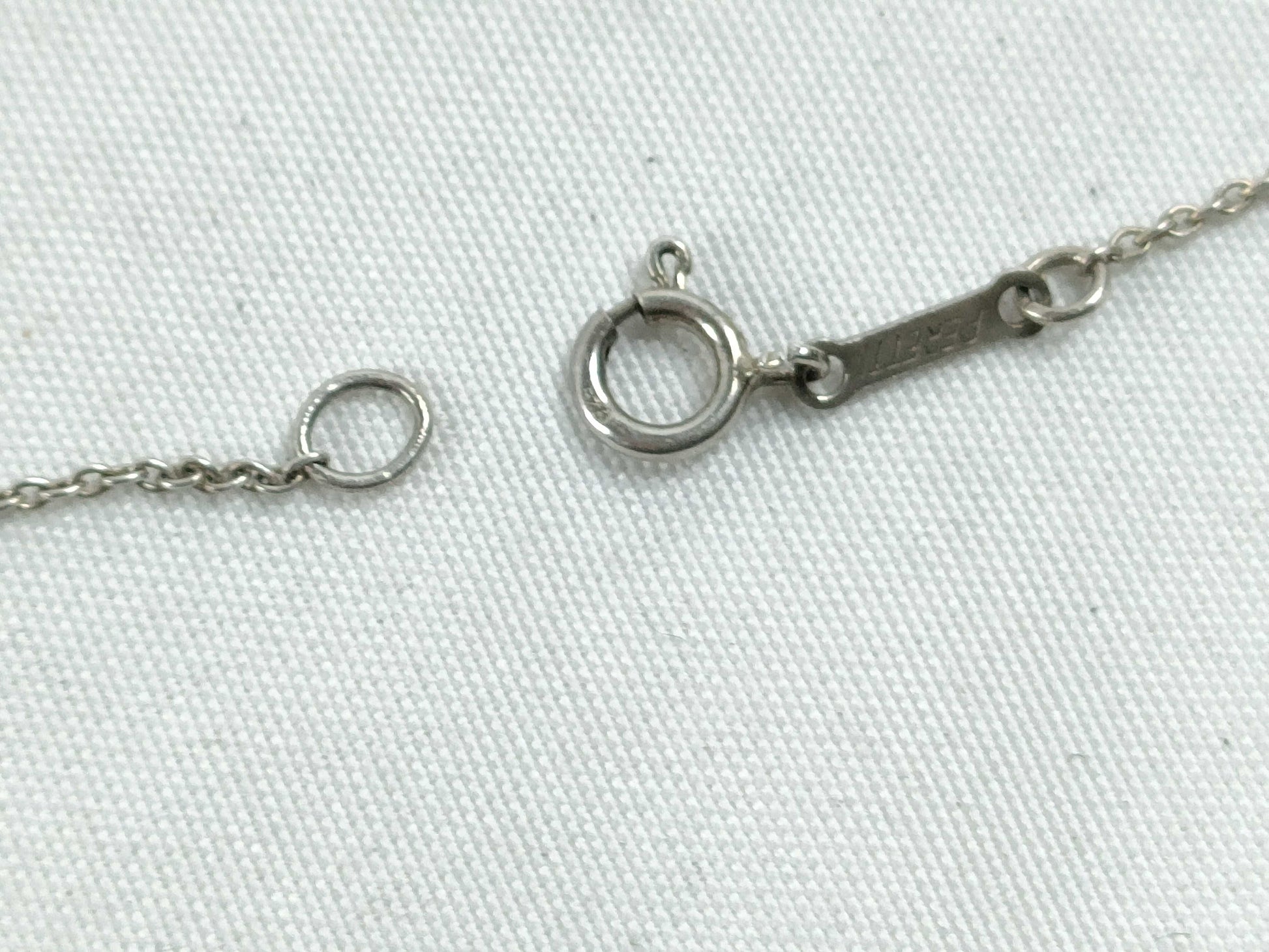 Tiffany & Co. Open Heart Tiffany Open Heart Necklace SV925 Silver Necklace