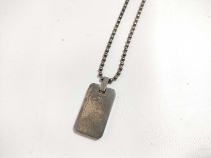 Tiffany & Co. Tiffany Atlas Plate Necklace SV925 Silver Necklace