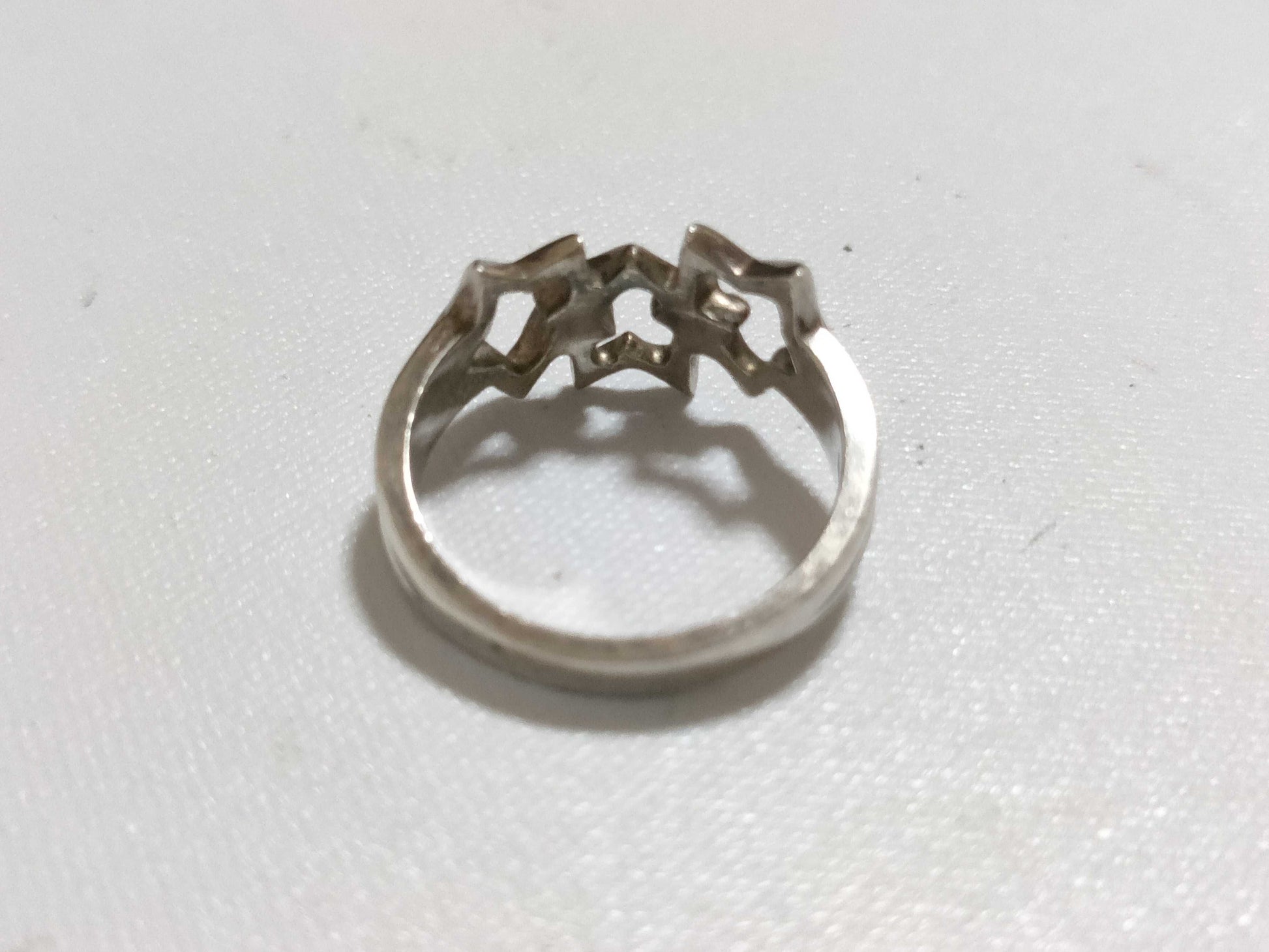 Tiffany & Co. Tiffany Three Star Ring SV925 Silver Ring