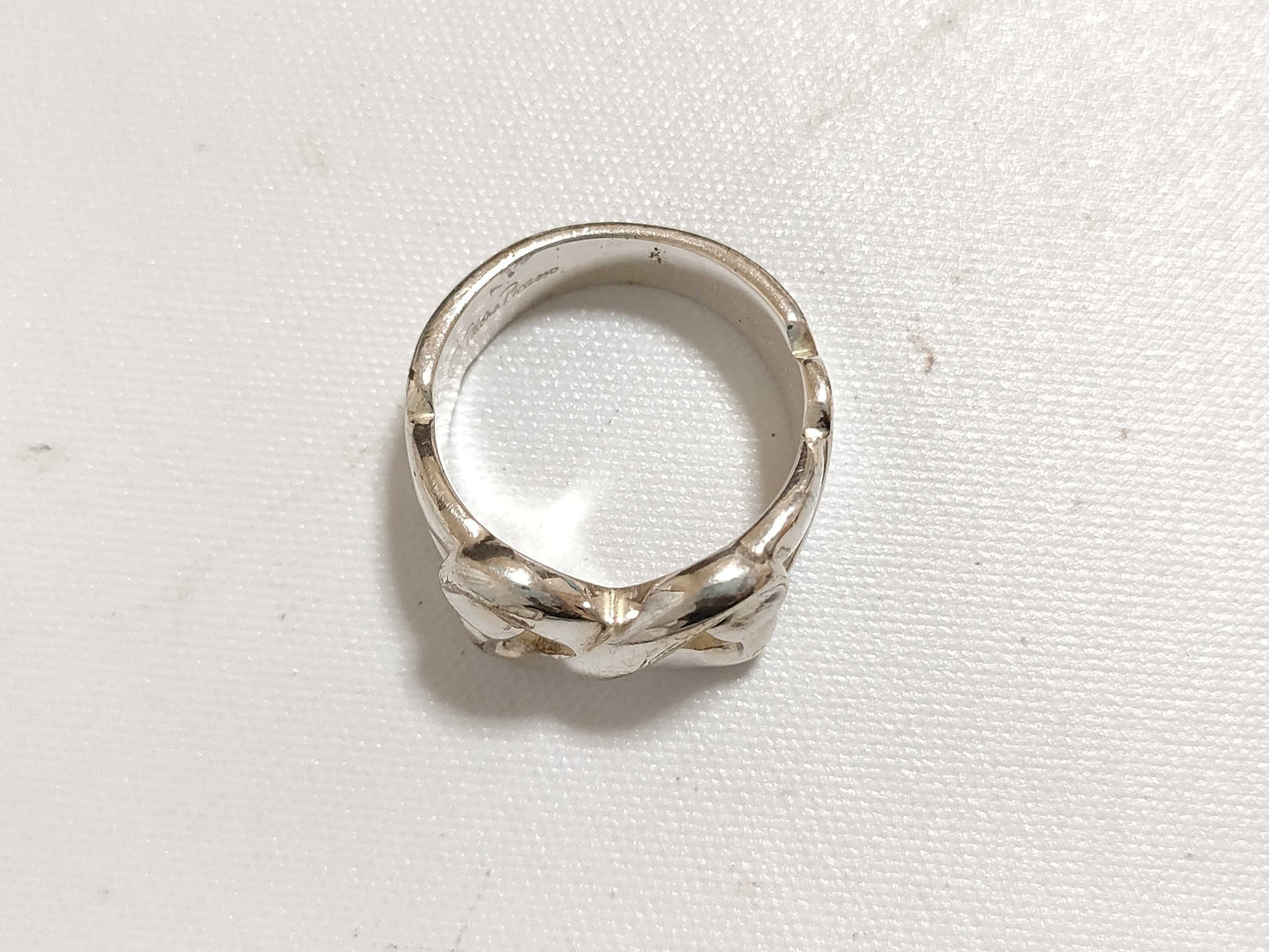 Tiffany & Co. Tiffany Double Loving Heart Ring SV925 Silver Ring